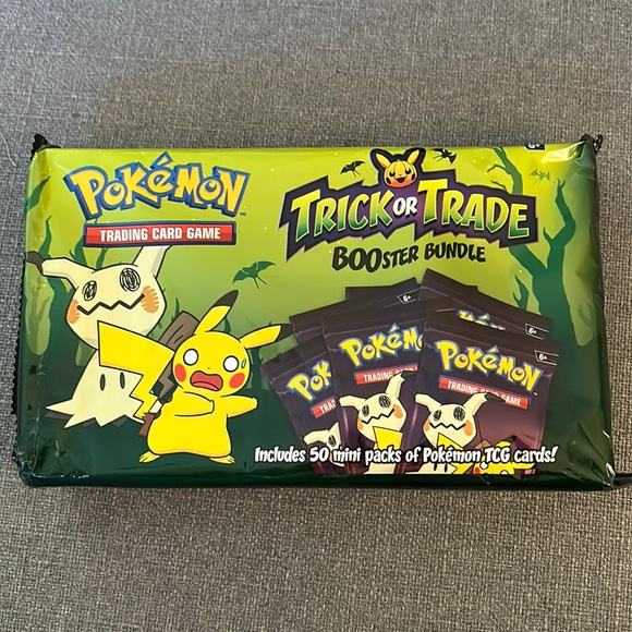 New 2023 Pokemon Trick or Trade Booster Bundle Trading cards: 50 mini packs TCG - Picture 1 of 2